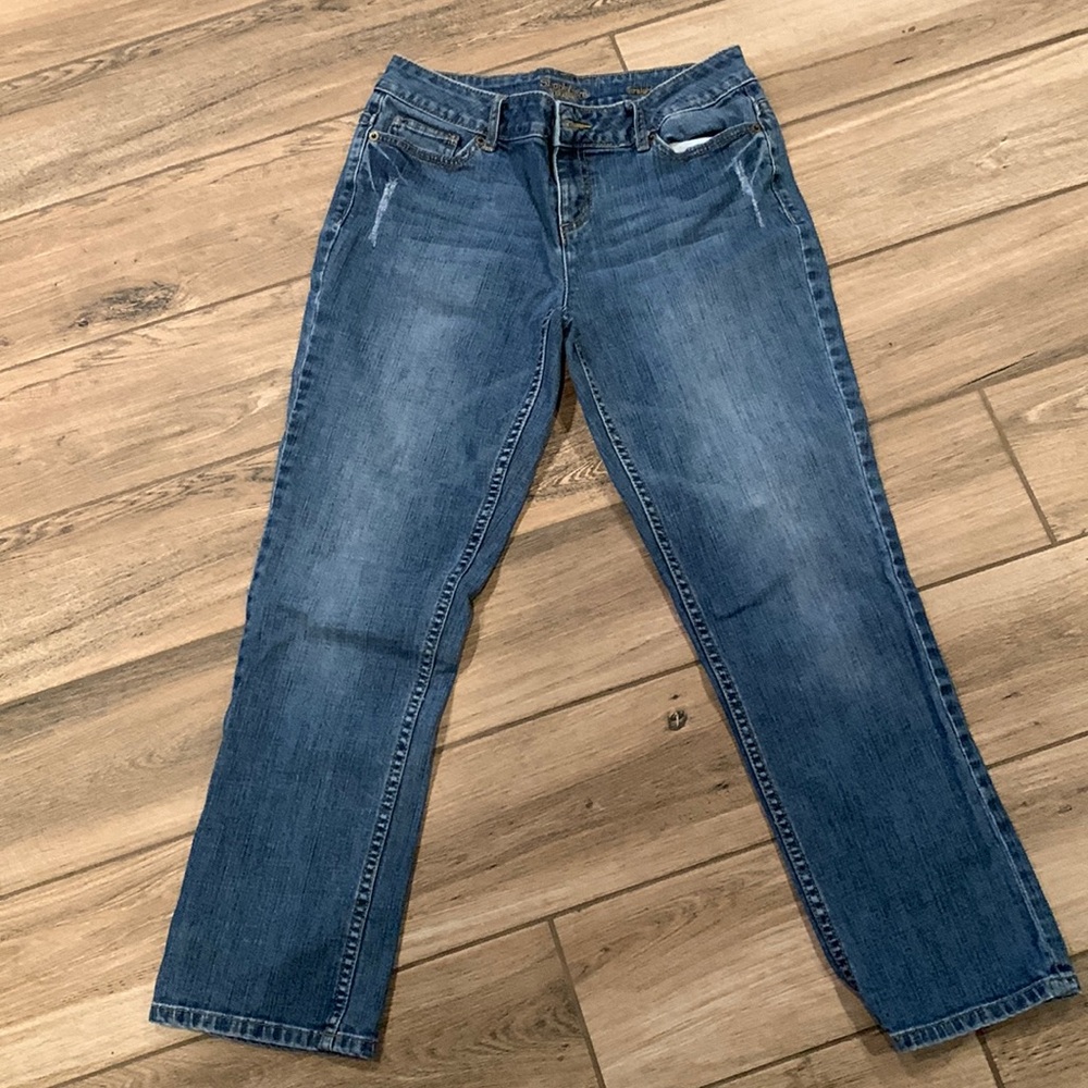 Vera Wang straight jeans